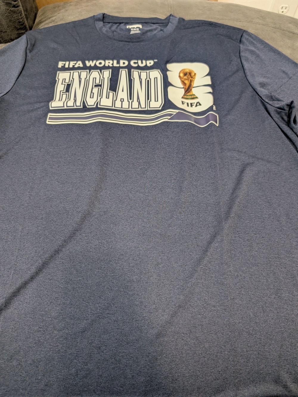 England FIFA World Cup Navy Blue Graphic T‑Shirt